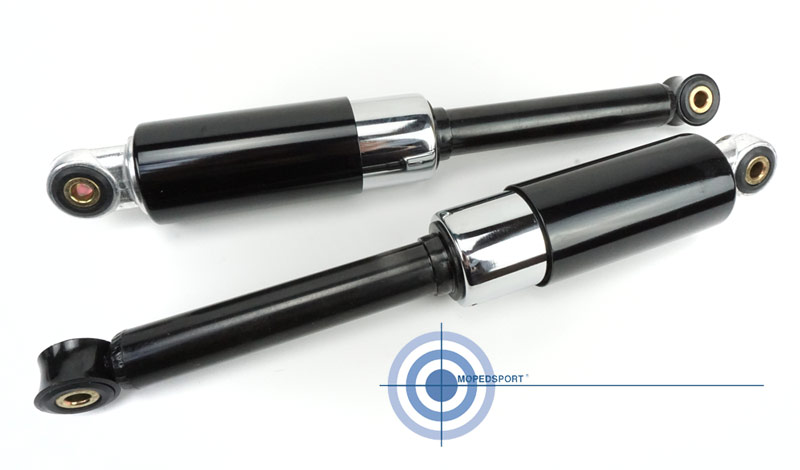 ZÜNDAPP ZUNDAPP ZD Stossdämpfer Satz schwarz/chrom 315cm