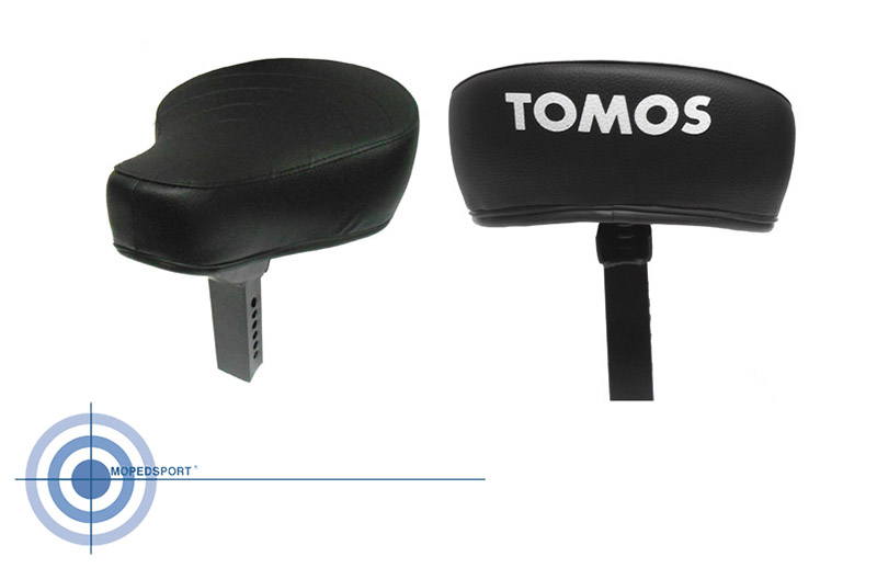 TOMOS A3 Sattel schwarz mit Name dickes Modell Tomos  A3 - A35 