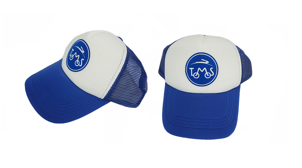 TOMOS CAP Blau/Weiss mit Tomos Logo