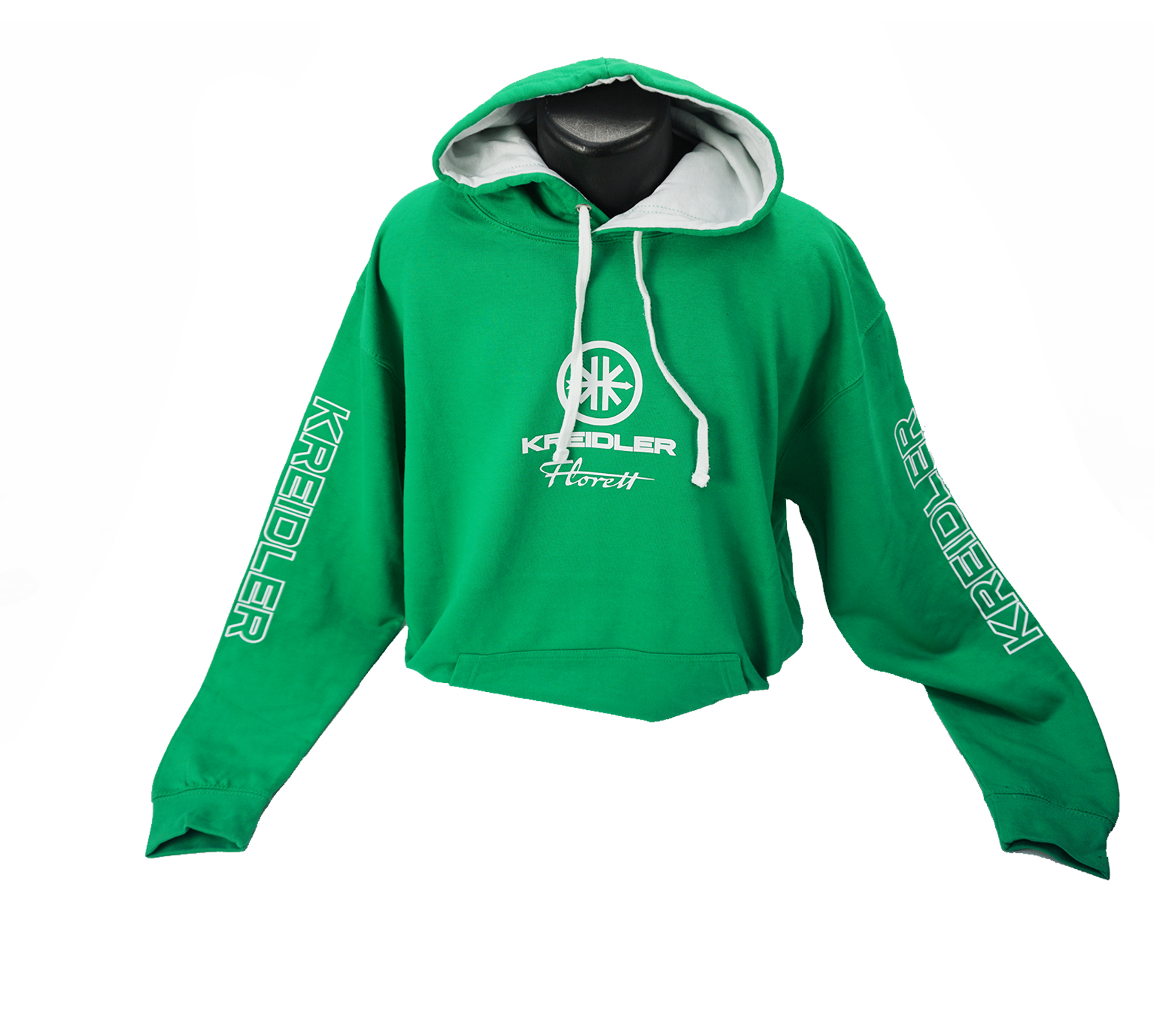 KREIDLER Kapuzenpullover grün/weiss Messen XL KREIDLER