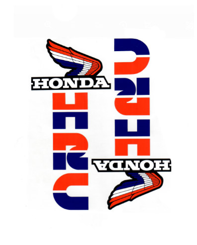 HONDA Aufklebersatz HRC Honda MT