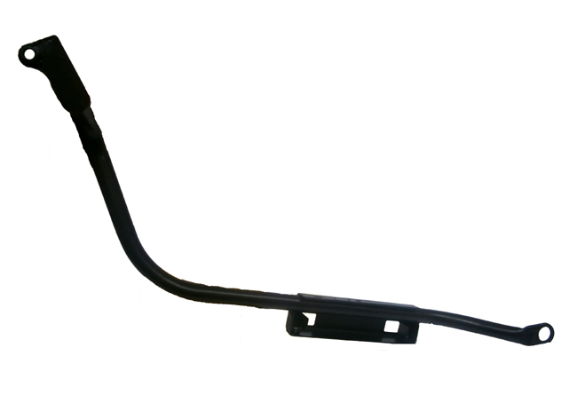 ZÜNDAPP ZUNDAPP Kühlerhalter rechts 517-10.698 Rahmenbùgel schwarz