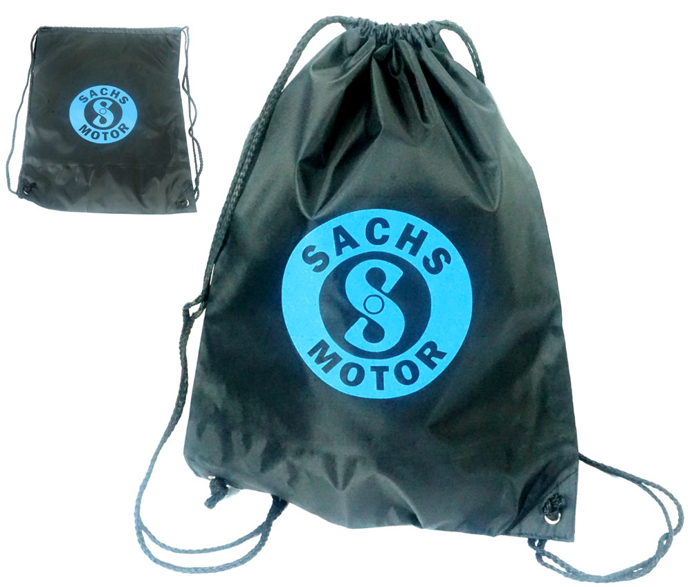 SACHS Rucksack Nylon Sachs schwarz - blau 30 x 40 cm