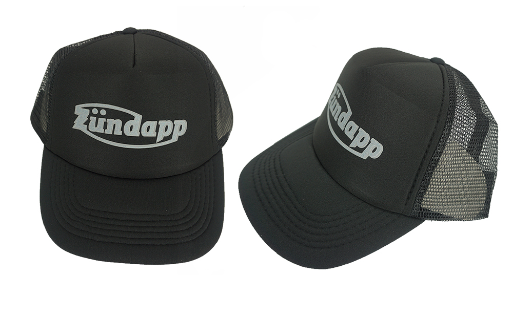 ZUNDAPP ZÜNDAPP CAP Schwarz/Grau mit Schriftzug Zündapp