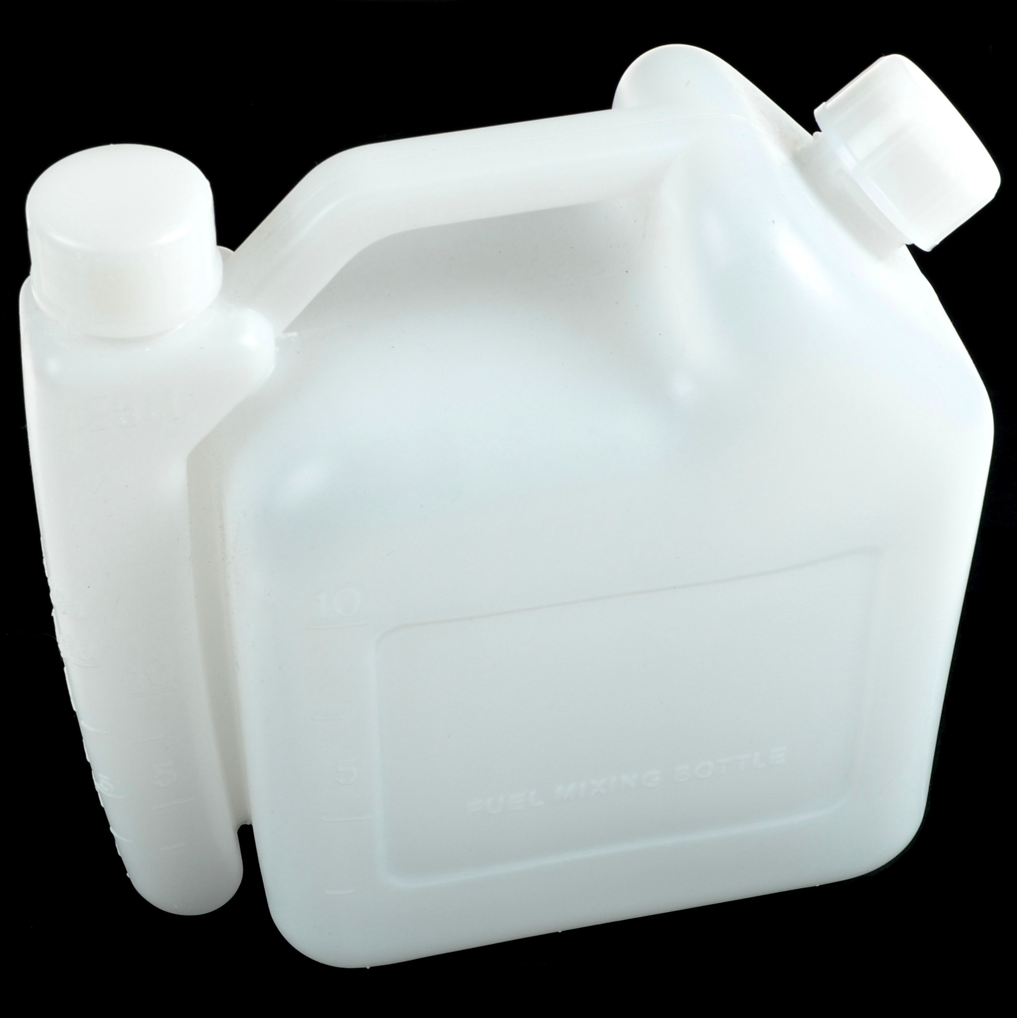 UNIVERSAL MOPED ROLLER WERKSTATT Kanister / Kraftstoffflasche 1000 ml 2 Fächer - hilft beim Mischen von Benzin und Öl