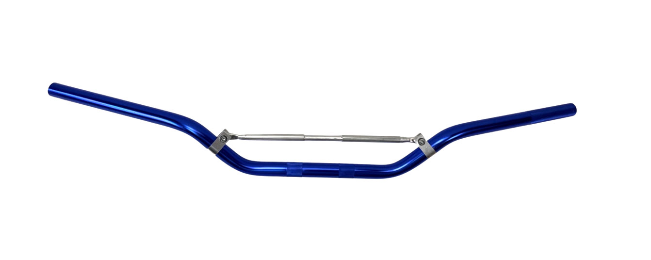 UNIVERSAL Lenker cross blau 22mm