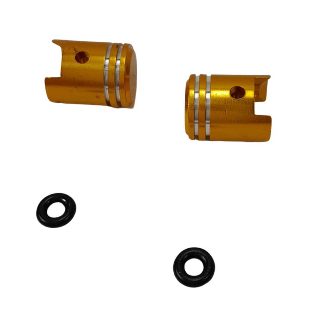 UNIVERSAL Ventilkappen Satz gold Piston RAD UND BREMSTEILE