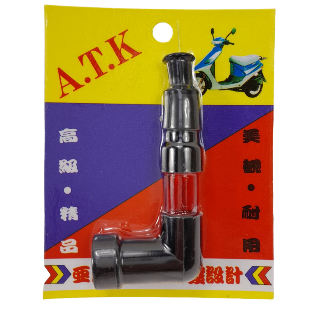 UNIVERSAL ROLLER MOPED Kerzenstecker schwarz mit Funkenstrecke